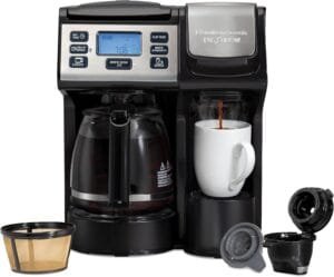 FlexBrew Trio 2-Way Coffee Maker Compatible with K-Cup by Hamilton Beach