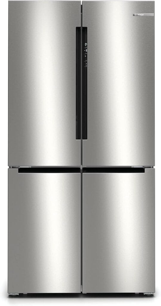 Bosch Home & Kitchen Appliances KFN96APEAG French Door Fridge Freezer with XXL Capacity, NoFrost, HomeConnect
