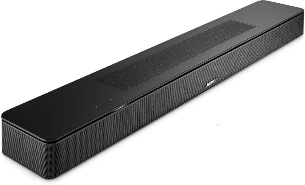 Bose New Smart Dolby Atmos Soundbar, Bluetooth Soundbar Speaker with Voice Control and Amazon Alexa Built-in, Works with Google Assistant Capabilities