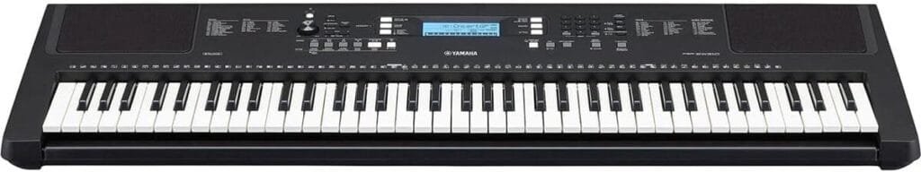 Yamaha PSREW310 76-Key Touch Sensitive Portable Keyboard with PA130 Power Adapter