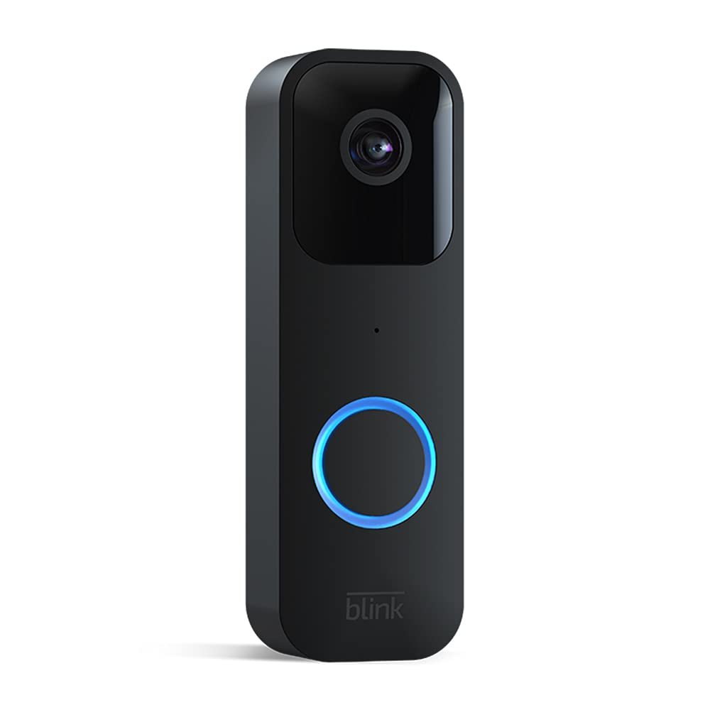 Blink Video Doorbell | Two-way audio, HD video, long-lasting battery life, motion detection