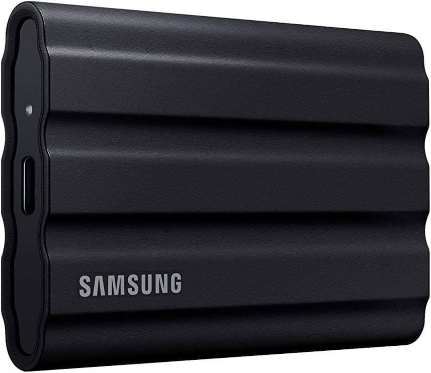 Samsung T7 Shield 4TB Portable SSD - 1050MB/s, Rugged, Water & Dust Resistant, for Content Creators