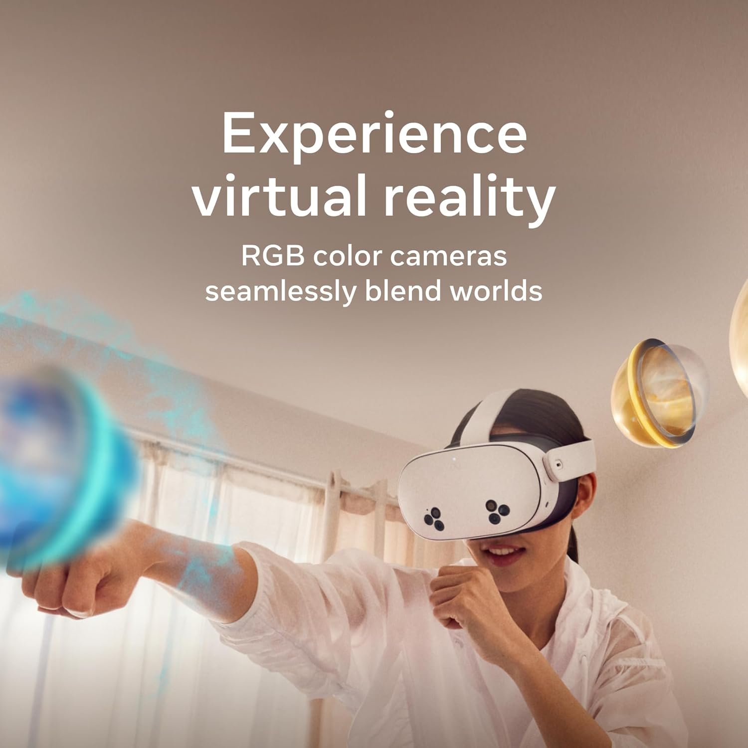 Meta Quest 3S 128GB | VR Headset — Thirty-Three Percent More Memory — 2X Graphical Processing Power — Virtual Reality Without Wires — Exclusive Gorilla Tag Bundle and Instant Access to 40+ Games