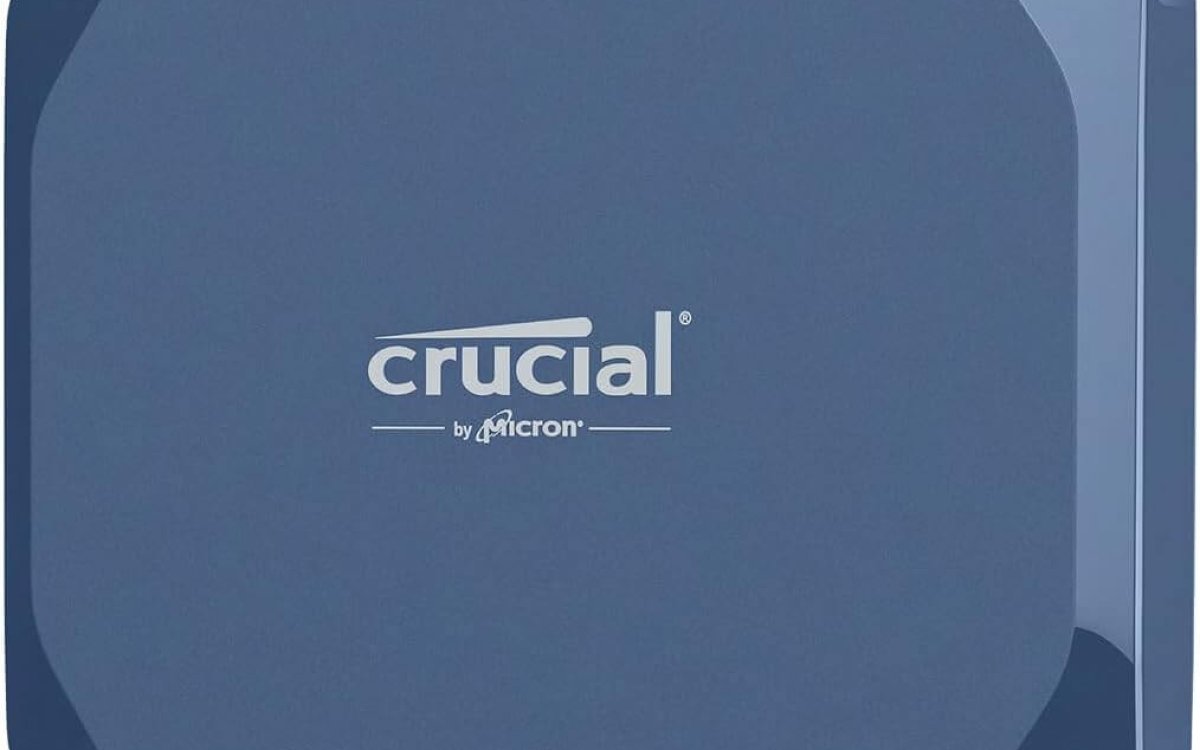 Crucial X10 4TB Portable SSD, Up to 2,100MB/s, USB 3.2 USB-C, External Solid State Drive, Compatible with Windows, Mac & Android, Durable Storage