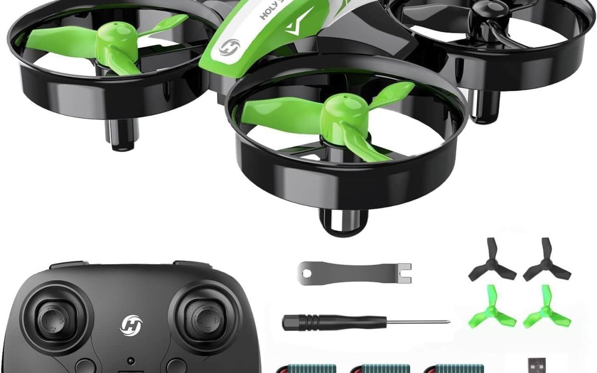 Holy Stone HS210 Kids Mini Drone for Beginners Adults, Indoor Outdoor RC Toy Quadcopter Plane for Boys Girls with Auto Hover, 3D Flip, 3 Batteries & Headless Mode