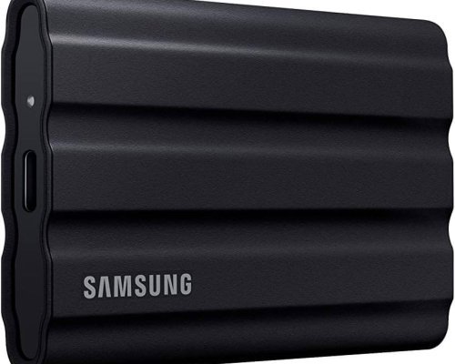 Samsung T7 Shield 4TB Portable SSD - 1050MB/s, Rugged, Water & Dust Resistant, for Content Creators